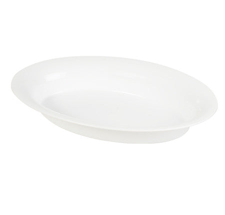 Platter Pleasers 14" x 21" 250 oz. Oval Bowl, 25 per case - Thebestpartydeals