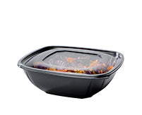 Flat Lid for Medium Square Bowl package