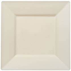 Solid Square 10.75" Dinner Plate, 10 per package