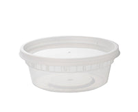 8oz HD deli container with lid