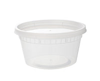 12oz HD deli container with lid