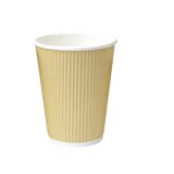 8oz beige coffee cup - 1000 per case - Thebestpartydeals