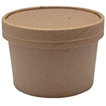 8oz soup container combo - 500 pieces per case - Thebestpartydeals