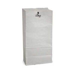 #8 White Paper Bag