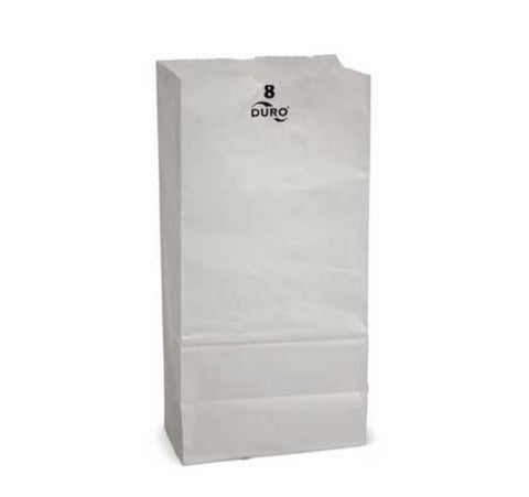 #8 White Paper Bag