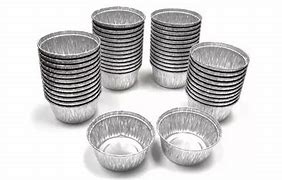 4oz aluminum baking cups - 1000 per case