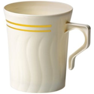 Silver Splendor 8 oz. Coffee Mug, 120 per case - Thebestpartydeals