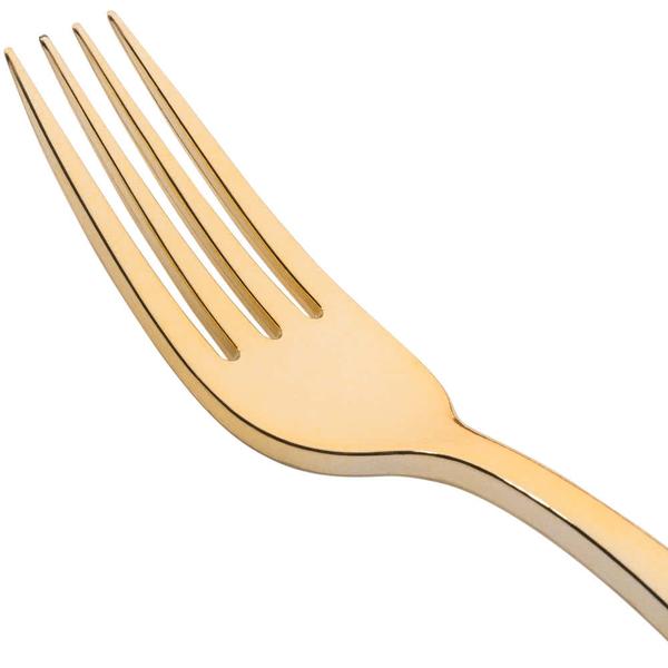 Golden Secrets, Heavy Gold Cutlery Bulk, 400 per case - Thebestpartydeals