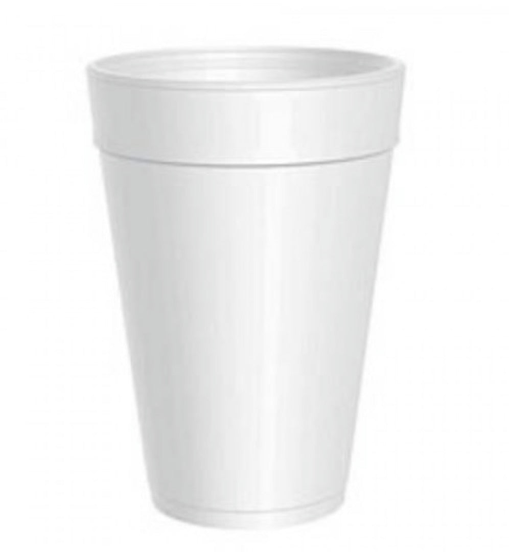 Dart White 32oz Foam cup
