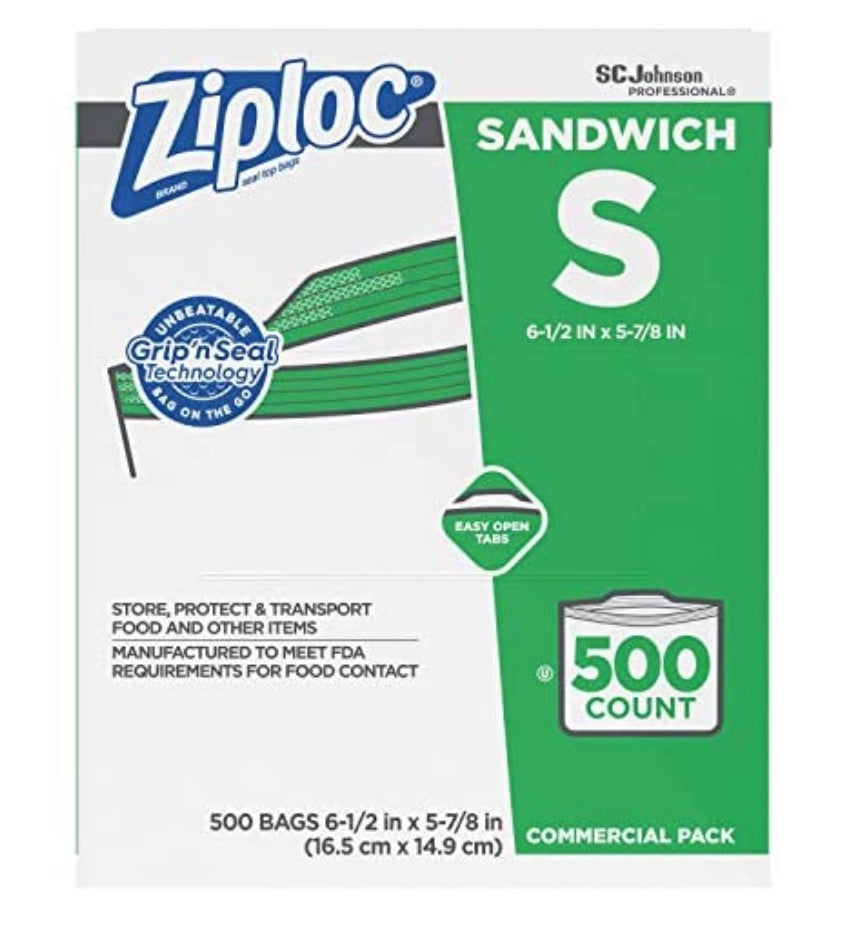 Sandwich ziploc