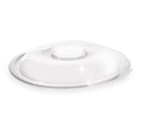 Dome lid - fits 12 and 16oz salad bowl - 200 per case - Thebestpartydeals
