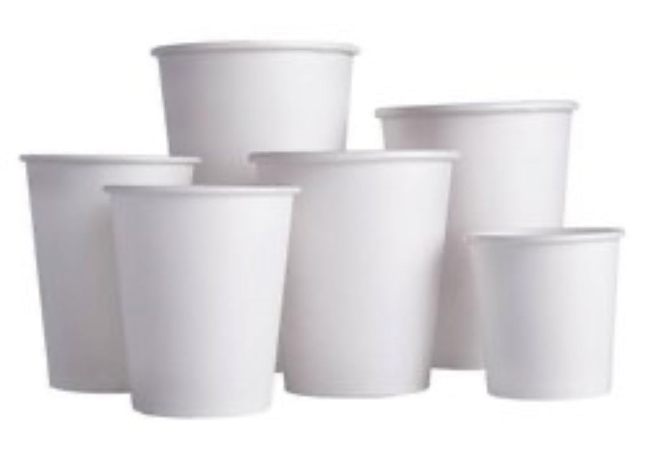 16oz White Paper Hot Cup-50