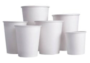 20oz White Paper Hot Cup