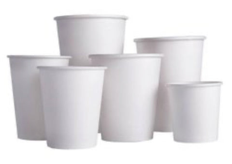 20oz White Paper Hot Cup-50