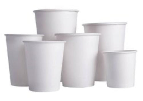 16oz White Paper Hot Cup