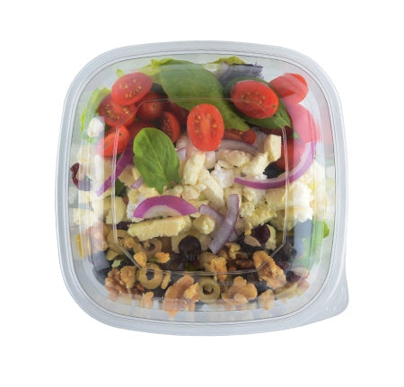 Dome lid for extra large square bowls - 50 per case - Thebestpartydeals