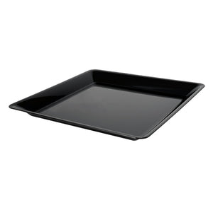 10.75" x 10.75" square tray - 25 per case - Thebestpartydeals