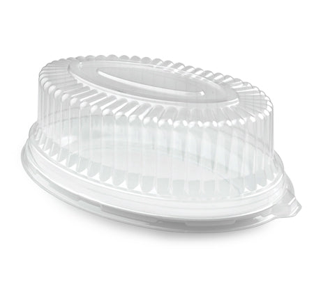 14" x 21" oval dome lid - 40 per case - Thebestpartydeals