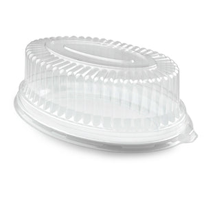 8" x 12" oval dome lid - 50 per case - Thebestpartydeals