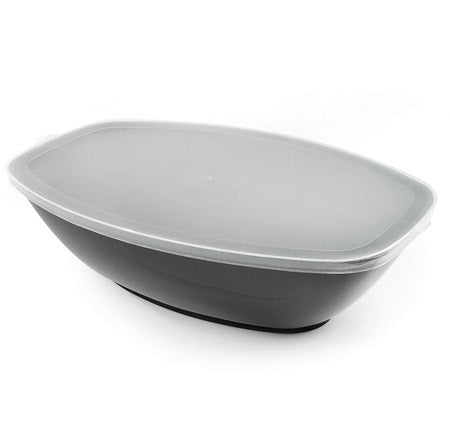 Luau bowl PP flat lid - 50 per case - Thebestpartydeals