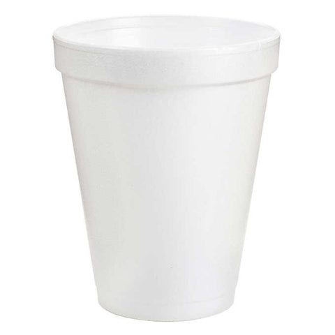Dart 8 oz. Foam Cup, 1000 per case - Thebestpartydeals