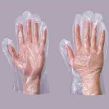 poly disposable gloves