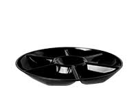 16" 6 compartment catering tray - 25 per case - Thebestpartydeals