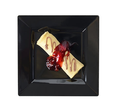 Solid Square 6.5" Dessert Plate, 10 per package - Thebestpartydeals