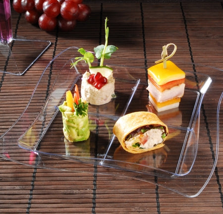 Tiny Tangents Tray (4 Sectional), 10 per package - Thebestpartydeals